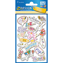 AVERY Zweckform ZDesign Sticker en relief KIDS 'Message' ()