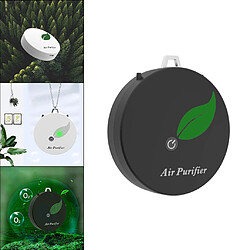 Avis Collier Portable Portable Purificateur D'air Générateur D'ions Négatifs Noir