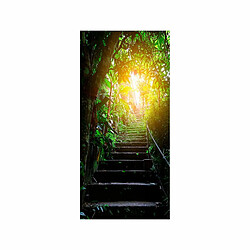 Paris Prix Papier Peint pour Porte Stairs in the Urban Jungle I 210x100cm