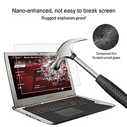 Avis Wewoo Film de protection en verre trempé pour écran d'ordinateur portable ASUS ROG G701VO 17,3 pouces