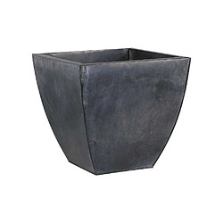 Aubry Gaspard Cache pot en zinc noir (Lot de 3).