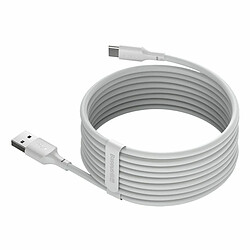 Avis Baseus Câble USB A-USB C - 1.5 m - Blanc