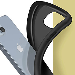 Acheter Avizar Coque iPhone 14 Plus Résistante Silicone Gel Souple Flexible Fine Légère Noir