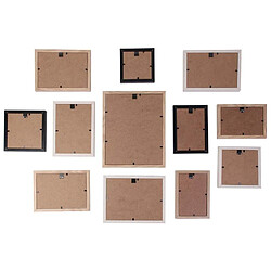 Avis The Home Deco Factory Cadres photos en bois Bonheur (Lot de 12).