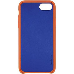 BEETLECASE Coque pour iPhone 6/7/8/SE20 en Cuir Orange