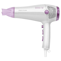 Acheter Sèche-Cheveux professionnel ionique 2 vitesses 3 temp cordon rétractable, 2000, Blanc/Violet, Proficare, HT3020