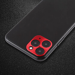 Wewoo Film de verre trempé Pour iPhone 11 Pro Max Arrière Objectif de protection de Petit boîtier blanc Rouge pas cher