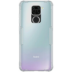 Coque en TPU 0,6 mm nature gris pour votre Xiaomi Redmi Note 9/Redmi 10X 4G