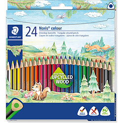 STAEDTLER Crayon de couleur Noris colour, étui carton de 24 ()