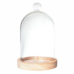 Cloche Décorative en Verre Poser 19cm Naturel