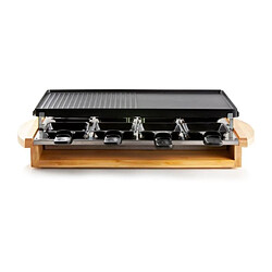 Appareil à raclette 8 personnes 1200w + grill - DO9246G - DOMO