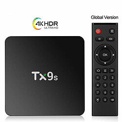 Tx9S Media Player Abs Material Android Smart Network Tv Box Avec Télécommande 2 8G_British Standard G10S Télécommande