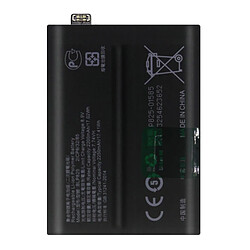 Avizar Clappio Batterie interne pour Oppo Find X3 Neo 4500mAh BLP825 Noir