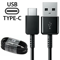 2 pièces Câble de recharge USB TYPE C pour Samsung Galaxy S8 S9 S10 Plus A8