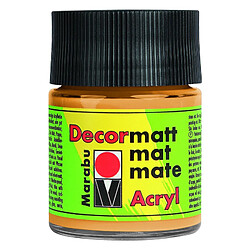 Marabu Peinture acrylique 'Decormatt', or métallique, 50 ml, ()