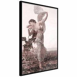 Paris Prix Affiche Murale Encadrée Dancing in the Field 20 x 30 cm Noir