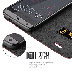 Avis Cadorabo Coque HTC Desire 530 / 630 Etui en Rouge