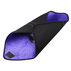 Wewoo Housse Coque Centaines de pliage Photographie Appareil photo SLR Doublure Sac de lentille Épaississement Enveloppé Tissu Plus VelvetTaille 40x40cm Violet 