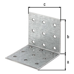 GAH Equerre perforée vz60x60x60