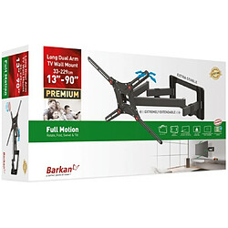 Support mural inclinable/orientable pour écran de 13 à 90 - bm464l - BARKAN pas cher