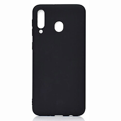 Wewoo Coque Souple Pour Galaxy A40 Candy Color TPU Case Noir