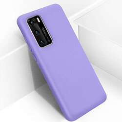 Avizar Coque Huawei P40 Silicone Semi-rigide Finition Soft Touch Violet