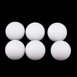 Avis 12 pièces 36mm table de football football remplaçant foosball balls sets blanc