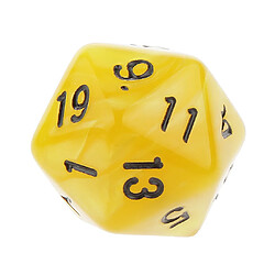 20pcs vingt face dés dés d20 jouer d u0026 d rpg jeux de société dés dés jouet pas cher