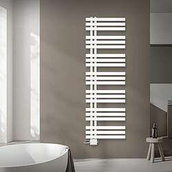 LuxeBath Radiateur salle de bain sèche-serviette blanc raccordement universel 50x160 cm