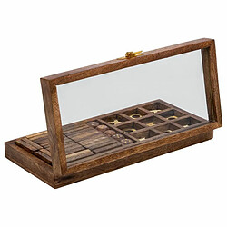 Set de jeux traditionnels Alexandra House Living Marron 13 x 4 x 28 cm 3-en-1 pas cher