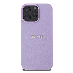 Guess Maroquinerie Guess Coque iPhone 16 Pro MagSafe - Violet