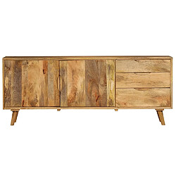 Avis vidaXL Buffet Bois de manguier massif 170x40x70 cm