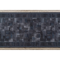 RUGSX TAPIS DE COULOIR ANTIDÉRAPANT TRIBE anthracite 100cm 100x810 cm pas cher