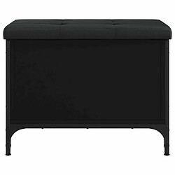 Acheter Maison Chic Banc de rangement | Meuble de rangement d'Entrée | Coffres d'Intérieur noir 62x42x45 cm bois d'ingénierie -MN39755