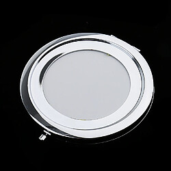 Acheter 2pcs voyage portable double poche compact miroir de maquillage ensemble argent