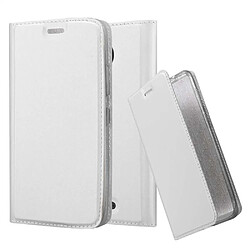 Cadorabo Coque Motorola MOTO C Etui en Argent