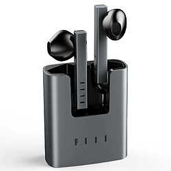 Chrono 2021 True Wireless Écouteurs - FIIL CC2 Écouteurs sans fil Bluetooth 5.2 Écouteurs sans fil, écouteurs antibruit avec étui de chargement, connexion ultra rapide et écouteurs étanches pour iPhone et Android(noir)