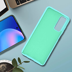 Acheter Avizar Coque Huawei P smart 2021 Silicone Gel Souple Finition Soft Touch Turquoise