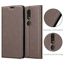 Cadorabo Coque Nokia 4,2 Etui en Brun pas cher