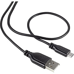 Câble de raccordement renkforce USB 2.0 [1x USB 2.0 mâle type A - 1x USB 2.0 mâle Micro-B] 1 m