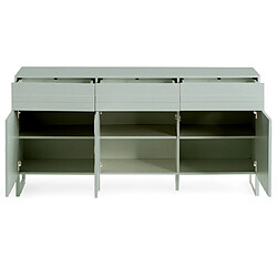 Avis Bestmobilier Sofia - buffet bas - vert sauge mat - 165 cm