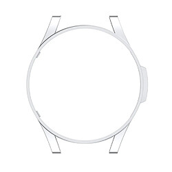 Coque en TPU demi-paquet évidé argent pour votre Samsung Galaxy Watch4 40mm