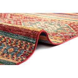 Vidal Tapis de laine 295x247 rouge Torkman