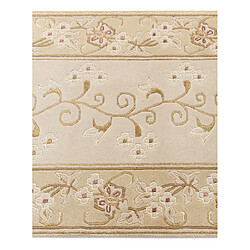 Vidal Tapis de couloir en laine 254x81 brun Darya pas cher