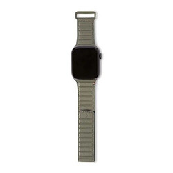 Acheter Decoded Bracelet Magnétique Cuir Traction Apple Watch 42/44/45mm Vert