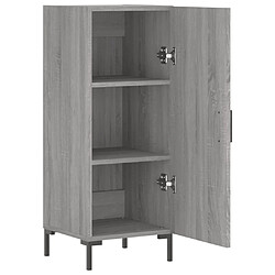 Acheter vidaXL Buffet Sonoma gris 34,5x34x90 cm Bois d'ingénierie