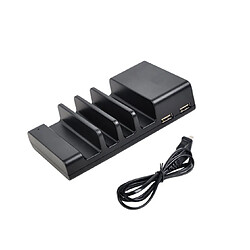 Avis YP Select Base de support de charge pour 4 ports USB Support de charge pour téléphone portable - Noir