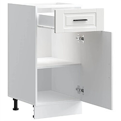 Acheter vidaXL Armoire de cuisine Porto blanc bois d'ingénierie