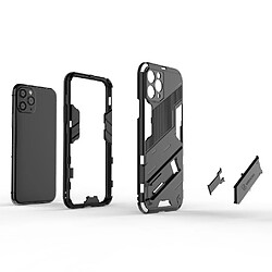 Coque pour iPhone 12 Mini Protection Antichoc avec Support TPU Résistant et Pratique - Gris