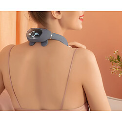 M59 Gris Gris Massager cervical à 16 vitesses Mini Smart Silicone Épaule et Pouls de cou Garde de cou portatif électrique pour soulagement de la douleur